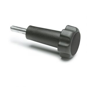 VTL-p Lobe knobs zinc-plated steel threaded stud