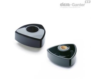 VTR-FP Manípulos furo passante roscado, sem tampa