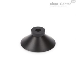 VVA-65-N Ventosas planas moldadas Borracha natural, sem suporte
