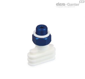 VVG-S Copos de vácuo elípticos com fole duplo Borracha de Silicone