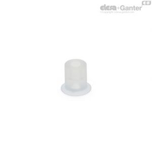 VVH-07-S Mini Cup-shaped vacuum cups Silicone rubber, without support