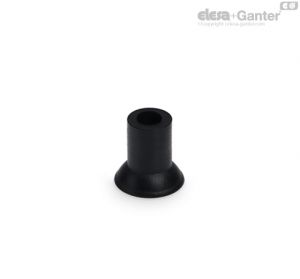 VVH-08-A Mini Cup-shaped vacuum cups Oil-proof rubber, without support