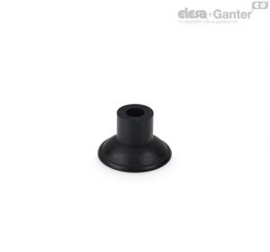 VVH-30-N Ventosas em formato de copo Borracha natural, sem suporte