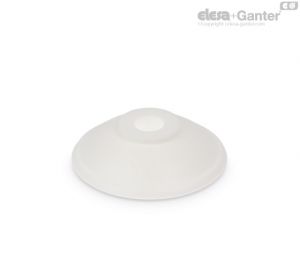 VVI-25-S Flat Cup-shaped vacuum cups Silicone rubber, without support