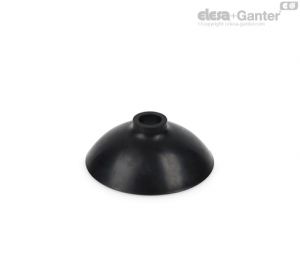 VVI-60-A Flat Cup-shaped vacuum cups Oil-proof rubber, without support
