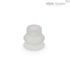 VVL-19-S Ventosas de fole para vácuo para embalagens de alimentos Borracha de Silicone, sem suporte