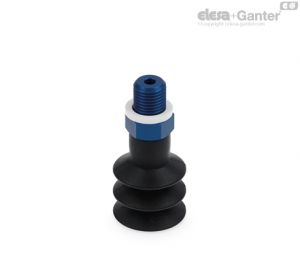 VVL-30-38-T-A Multi - bellow vacuum cups for food packaging Oil-proof rubber, with support