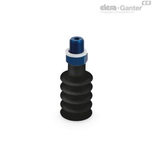 VVL-30-55-T-N Multi - bellow vacuum cups for food packaging Natural rubber, with support