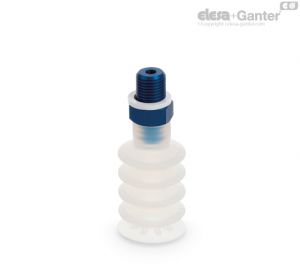 VVL-30-55-T-S Multi - bellow vacuum cups for food packaging Silicone rubber, with support