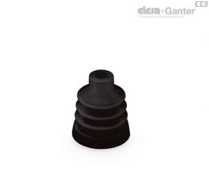 VVL-33-N Multi - bellow vacuum cups for food packaging Natural rubber, without support