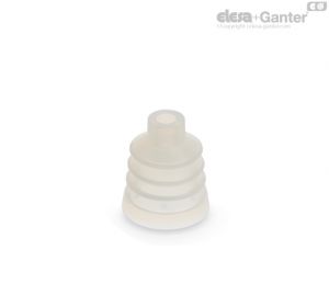 VVL-33-S Multi - bellow vacuum cups for food packaging Silicone rubber, without support