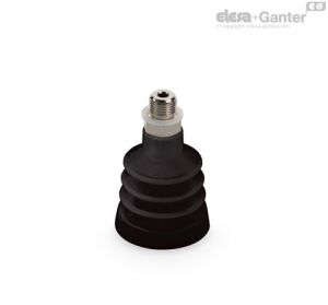 VVL-33-T-N Multi - bellow vacuum cups for food packaging Natural rubber, with support
