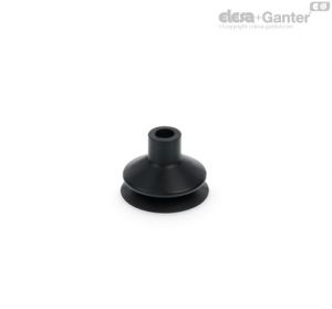 VVL-56-A Bellows vacuum cups for food packaging Oil-proof rubber, without support