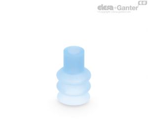 VVN-30-S Bellows vacuum cups for Flow Pack Silicone rubber, without support