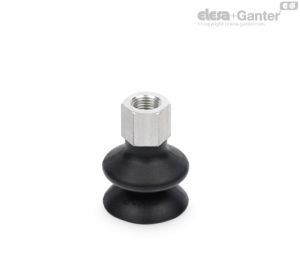 VVO-40-T-A Round vacuum cups with one bellow Oil-proof rubber