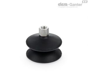VVO-85-T-A Round vacuum cups with one bellow Oil-proof rubber
