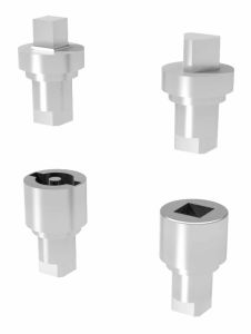2-141 Insertos, cromados de zinc