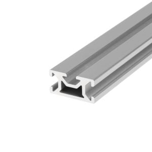 Perfil de aluminio de 15x30, con 3 ranuras