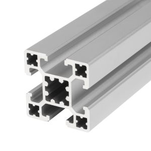 Perfil de aluminio 40x40 4 ranuras ligero