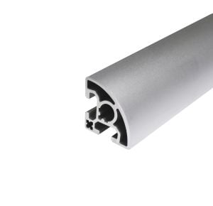 Perfil de aluminio 40x40 R90 2 ranuras