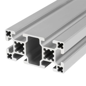 Perfil de aluminio 40x80 de 6 ranuras
