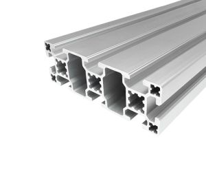 Perfil de aluminio de 40x120 con 8 ranuras
