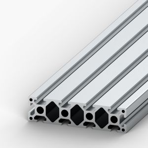 Perfil de aluminio 40x160 10 ranuras reforzado