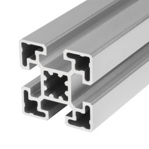 Perfil de aluminio 45 x 45, 4 ranuras
