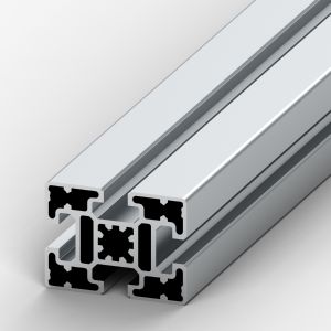 Perfil de aluminio 45x60 4 ranuras