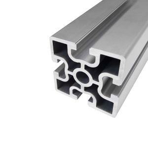 Perfil de aluminio 60x60 4 ranuras