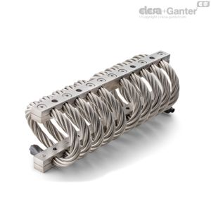 AVC-10 Elementos antivibraciones de cable Diez espiras
