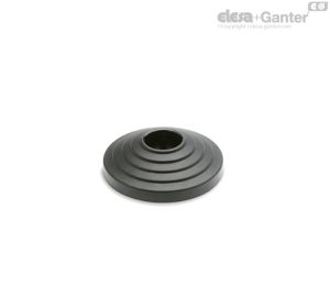 BASE LV.A-AS Bases for levelling feet Base without ground mounting, with no-slip disk