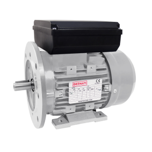 BDM 0.12kW Carcasa 63 1500rpm B3/B5 - Motor Eléctrico Monofásico IE2 IEC con Doble Condensador