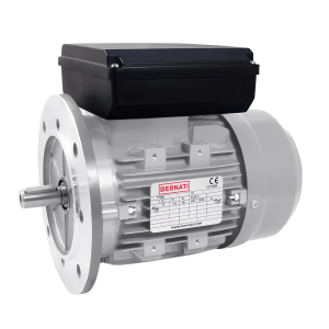 BDM 0.12kW Carcasa 63 1500rpm B5 - Motor Eléctrico Monofásico IE2 IEC con Doble Condensador