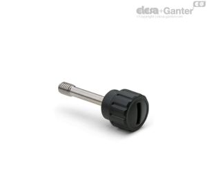 BT-HP-AV-SST-p Pomos ranurados imperdibles Espárrago roscado de acero inoxidable AISI 304