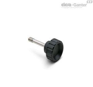 BT-HP-SST-p Pomos ranurados imperdibles Espárrago roscado de acero inoxidable AISI 304