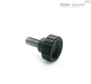 BT-SST-p Pomos grafilados Espárrago roscado de acero inoxidable