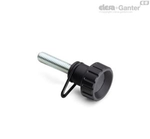 BTL-p-RC Pomos grafilados Espárrago roscado de acero cincado
