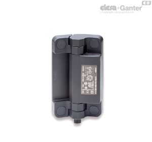 CFSW-C-C Bisagras con interruptor de seguridad incorporado Conector de 8 polos, salida inferior axial