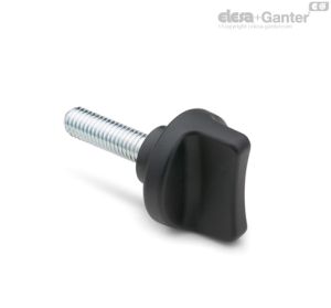 CT-FG-p Muletillas Espárrago roscado de acero cincado