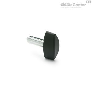 CT.476-p Muletillas Espárrago roscado de acero cincado