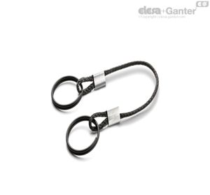 CV-T-2A Cables de sujeción Con dos anillos