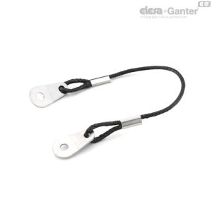 CV-T-2P Cables de sujeción Con dos placas