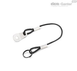 CV-T-A-P Cables de sujeción Con un anillo y una placa
