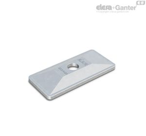 DCE-PU-D Placas superiores Para las abrazaderas de la serie doble DIN 3015-3