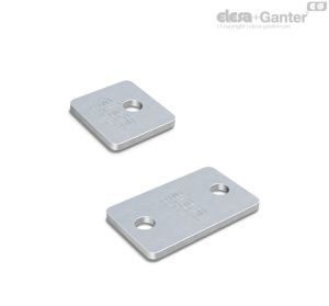 DCE-PU-S Placas superiores Para las abrazaderas de la serie estándar DIN 3015-1