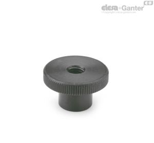DIN 466-ST Tuercas moleteadas Acero