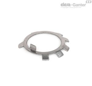 DIN 70952 Placas de bloqueo Arandelas de seguridad
