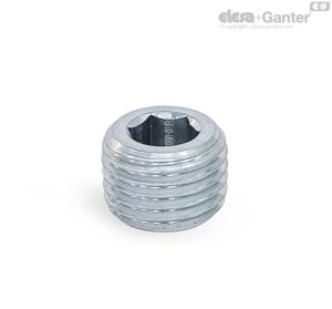 DIN 906-ST Threaded Plugs Steel
