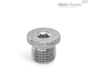 DIN 908-A4 Threaded Plugs Stainless steel